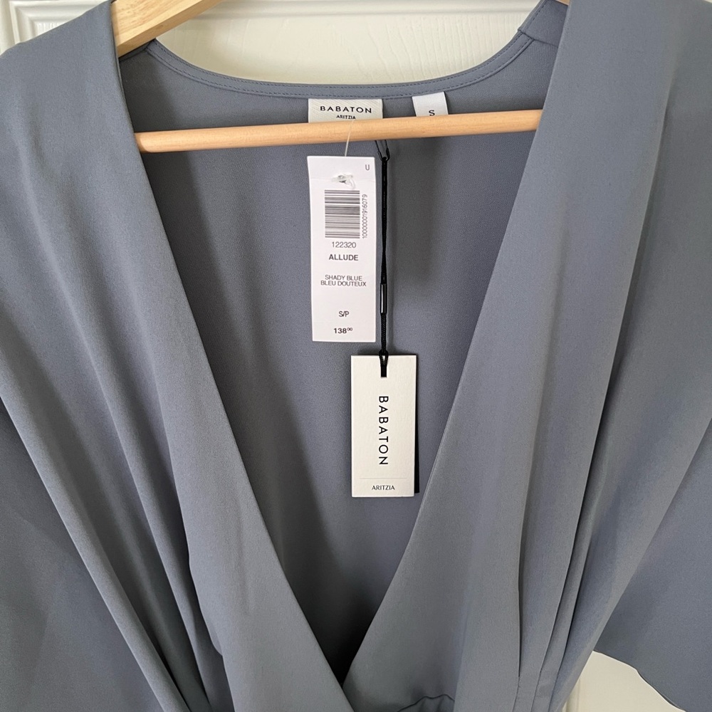 Aritzia Babaton Slate Long Sleeve Dress - Picture 3 of 6